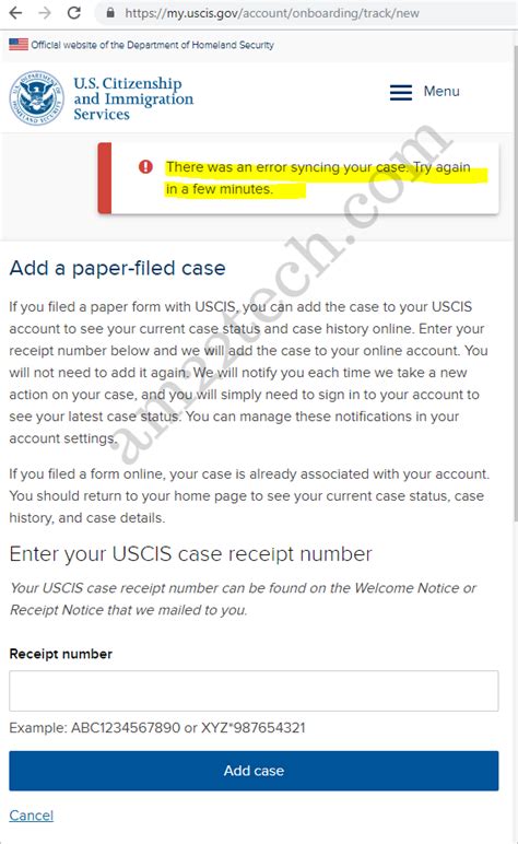 how to find dhs case number